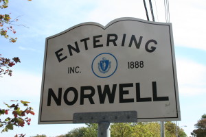 Entering Norwell MA