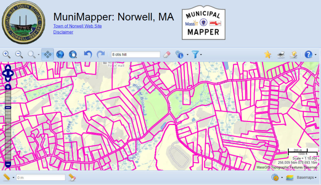 Norwell Municipal Mapper Town of Norwell Massachusetts Mapping
