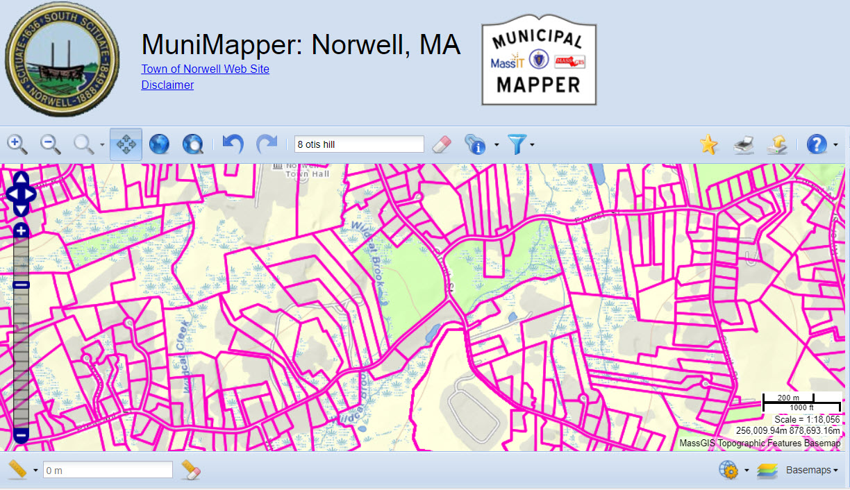 Norwell Municipal Mapper Town of Norwell Massachusetts Mapping